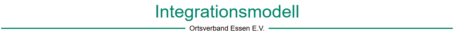 Integrationsmodell, Ortsverband Essen e.V.